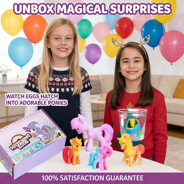 🦄 Magical Hatching Unicorn Eggs