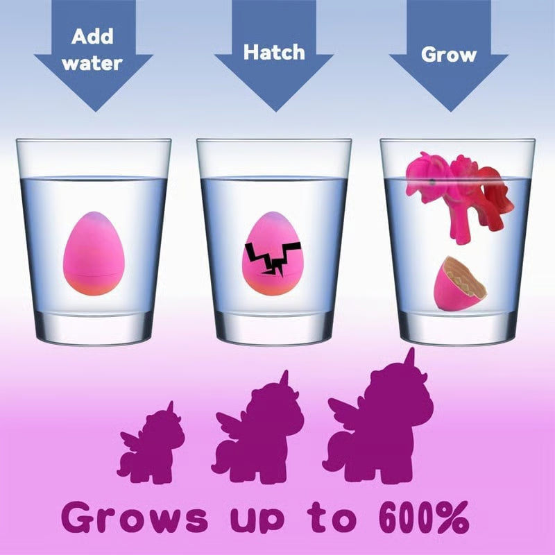 🦄 Magical Hatching Unicorn Eggs