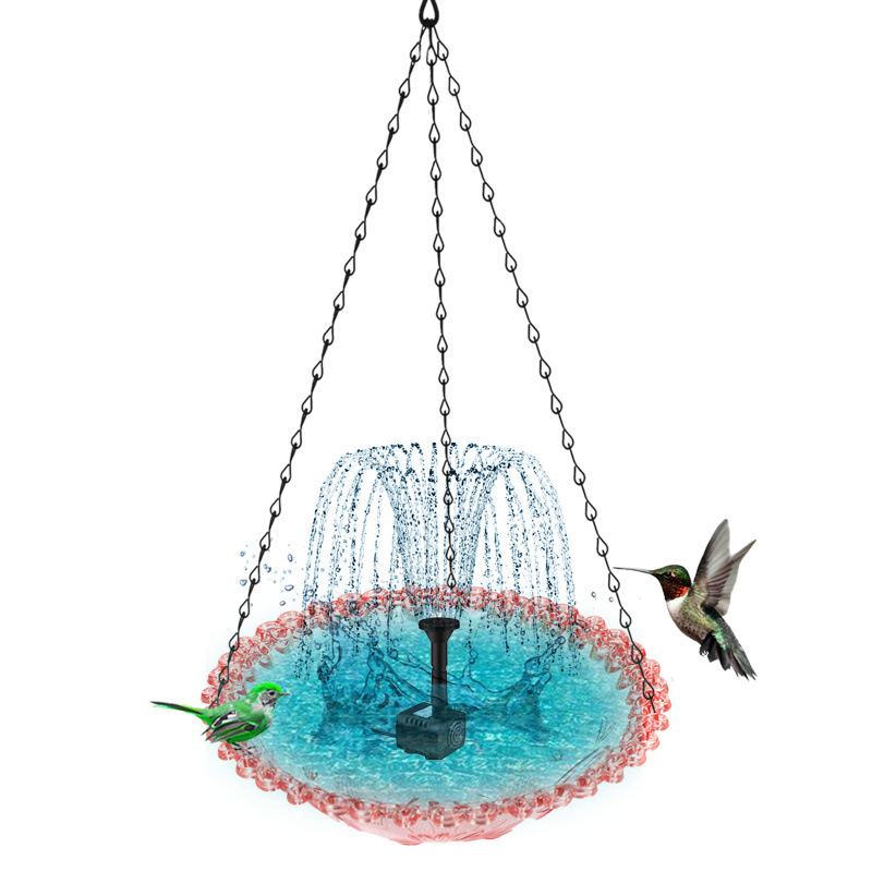 💖Mother’s Day Sale: 50% OFF!💖Outdoor Hanging Fountain Bird Bath & Feeder