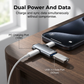 2-in-1 Type-C OTG Adapter with PD Charging Port