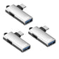 2-in-1 Type-C OTG Adapter with PD Charging Port