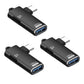 2-in-1 Type-C OTG Adapter with PD Charging Port