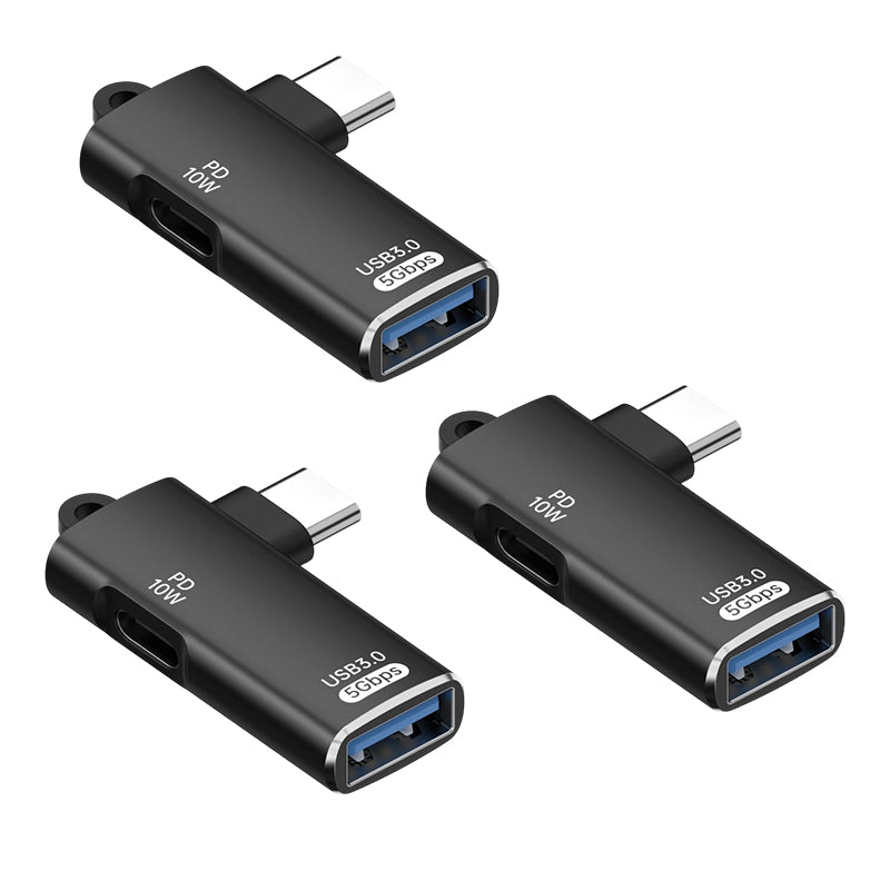 2-in-1 Type-C OTG Adapter with PD Charging Port