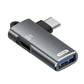 2-in-1 Type-C OTG Adapter with PD Charging Port