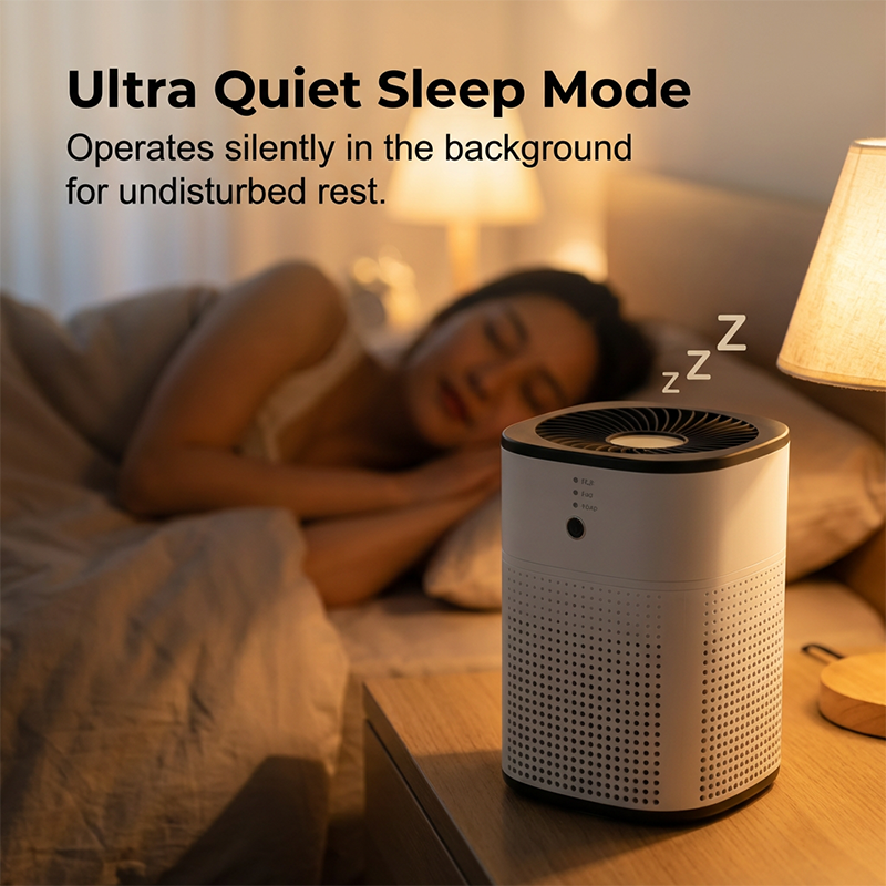 Compact Air Purifier for Home and Office