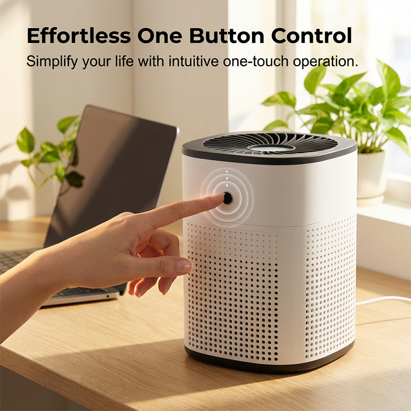 Compact Air Purifier for Home and Office