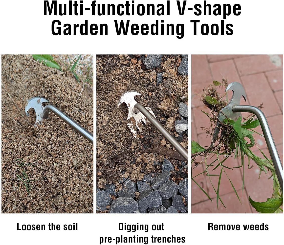 💐Weed Remover – Weed Puller, Effective at Removing Weeds & Easy to Use