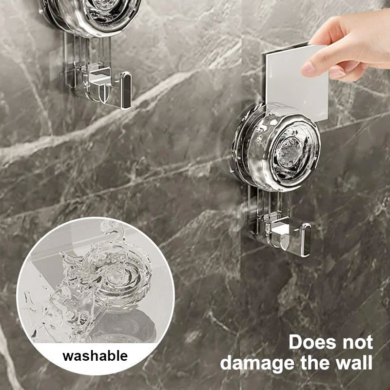 🔥BUY 5 GET 5 FREE🔥Punch-free Swivel Vacuum Type Suction Cup Hooks