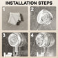 🔥BUY 5 GET 5 FREE🔥Punch-free Swivel Vacuum Type Suction Cup Hooks