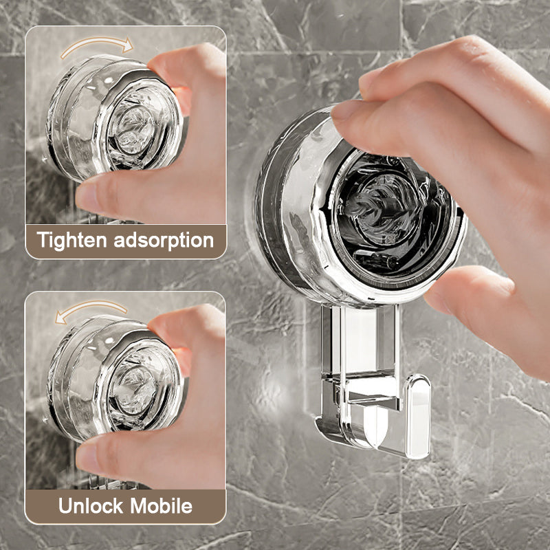 🔥BUY 5 GET 5 FREE🔥Punch-free Swivel Vacuum Type Suction Cup Hooks