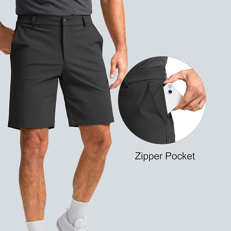🏃49% OFF! 🩳 Men's Quick-Dry Athletic Shorts – 4-Way Stretch & Moisture-Wicking for Gym, Golf & Daily Wear 💦