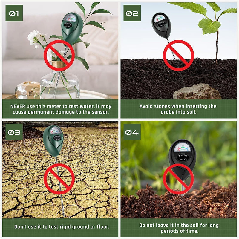 ⏳Limited-time 50% off⏰Professional soil moisture meter for indoor & outdoor plants🌱💦