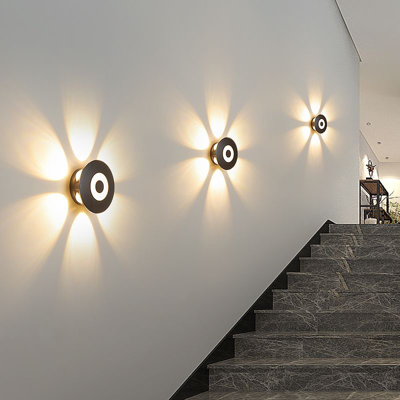 🔥Limited-time offer-Modern LED Wall Sconce with Geometric Light Effect✨