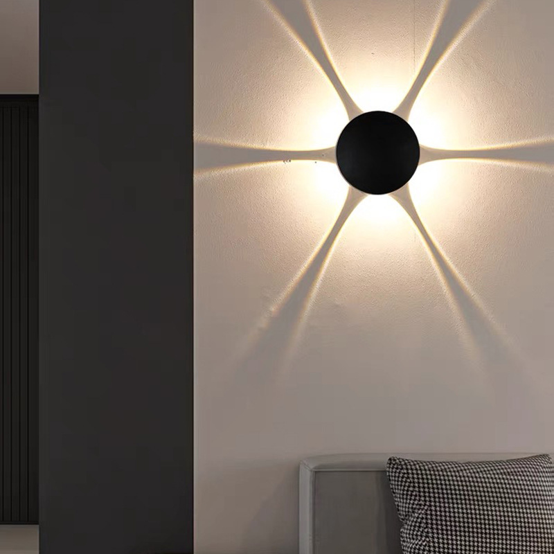 🔥Limited-time offer-Modern LED Wall Sconce with Geometric Light Effect✨