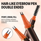 Limited Time Offer Buy 2 Get 1 Free🎁 Dual-Ended 2-Fork Liquid Eyebrow Pen