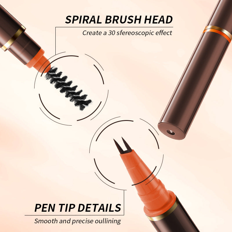 Limited Time Offer Buy 2 Get 1 Free🎁 Dual-Ended 2-Fork Liquid Eyebrow Pen