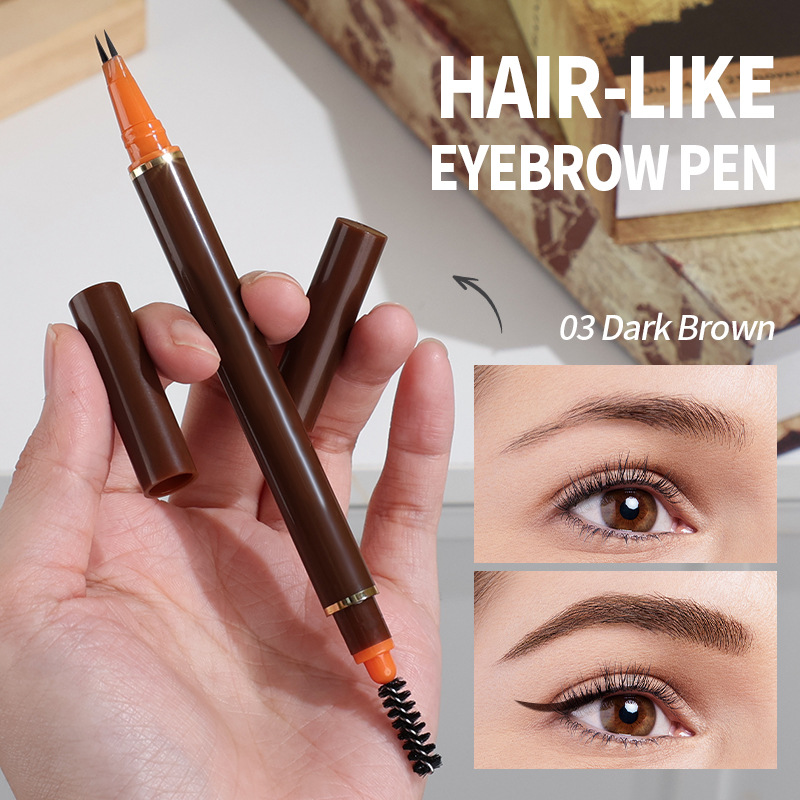 Limited Time Offer Buy 2 Get 1 Free🎁 Dual-Ended 2-Fork Liquid Eyebrow Pen