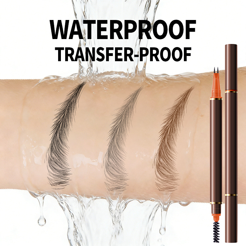 Limited Time Offer Buy 2 Get 1 Free🎁 Dual-Ended 2-Fork Liquid Eyebrow Pen