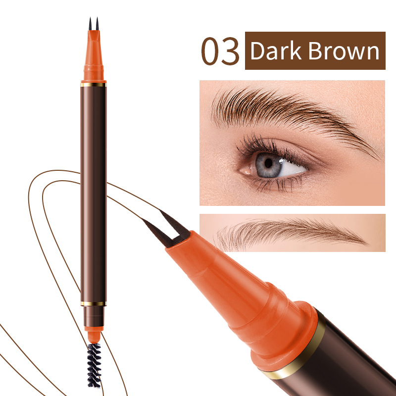 Limited Time Offer Buy 2 Get 1 Free🎁 Dual-Ended 2-Fork Liquid Eyebrow Pen
