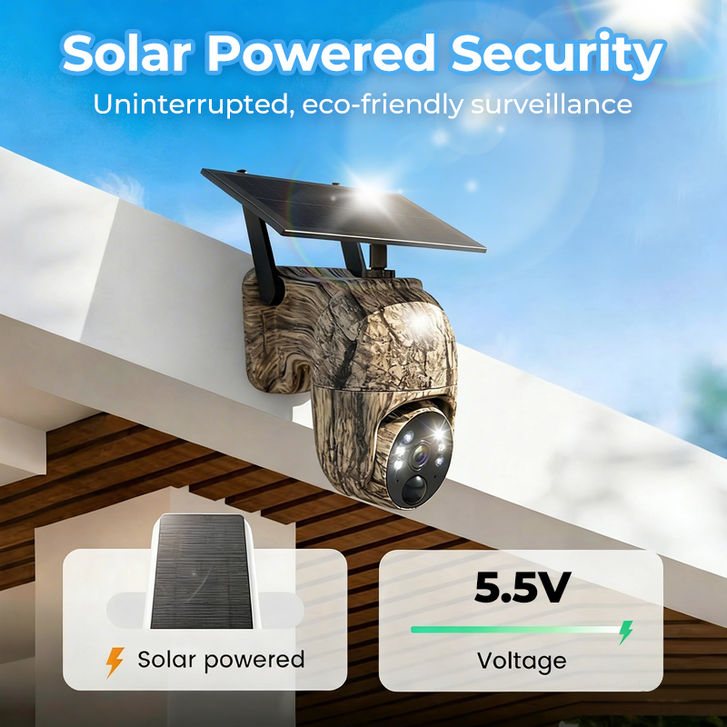 🔥🎥 CB114S 4G LTE Wireless Solar Security Camera – 💎 2K HD real-time preview, 360° panoramic coverage, no Wi-Fi required, remote control via app, waterproof, motion detection, night vision, suitable for outdoor use