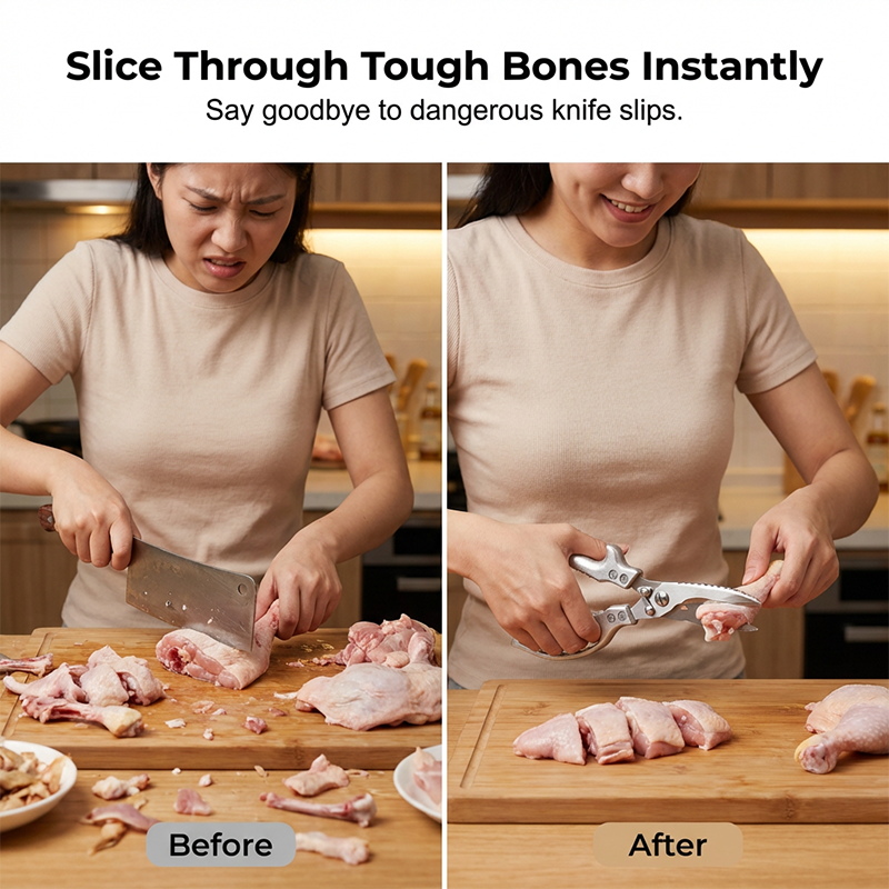 Heavy-Duty Multi-functional Kitchen Shears