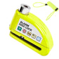 🔒 Motorcycle/Bicycle Disc Brake Lock with Alarm | Instant security, effective deterrent 🚨