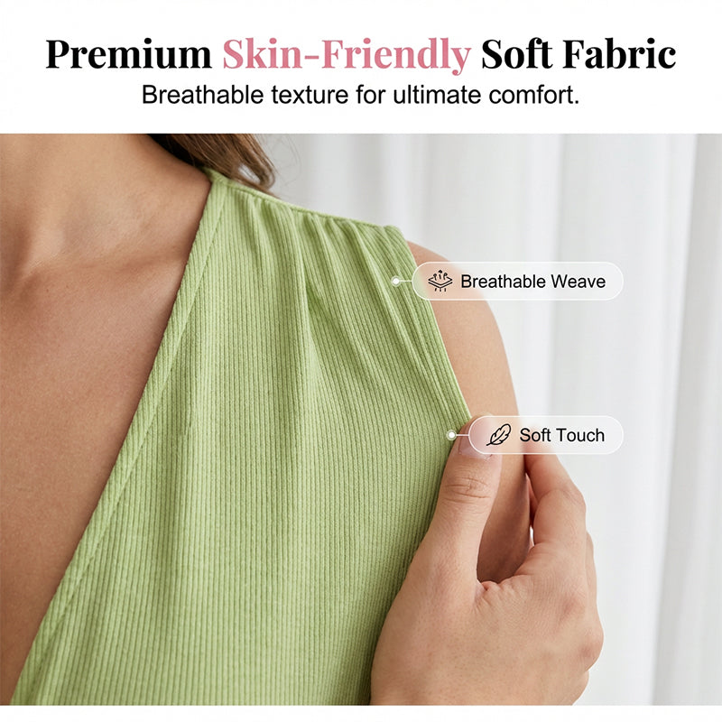 👗 LIMITED-TIME 50% OFF! 💐Women's Sleeveless V-Neck Ruched Waist Romper🏖️