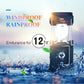 🥳2026 TOP PICK🥳 LED Flame Camping Lantern – 3-in-1 Lantern & Flashlight, Flickering Flame Mode – Retractable, Portable – Solar & USB Rechargeable! 🔦💨