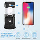 🥳2026 TOP PICK🥳 LED Flame Camping Lantern – 3-in-1 Lantern & Flashlight, Flickering Flame Mode – Retractable, Portable – Solar & USB Rechargeable! 🔦💨