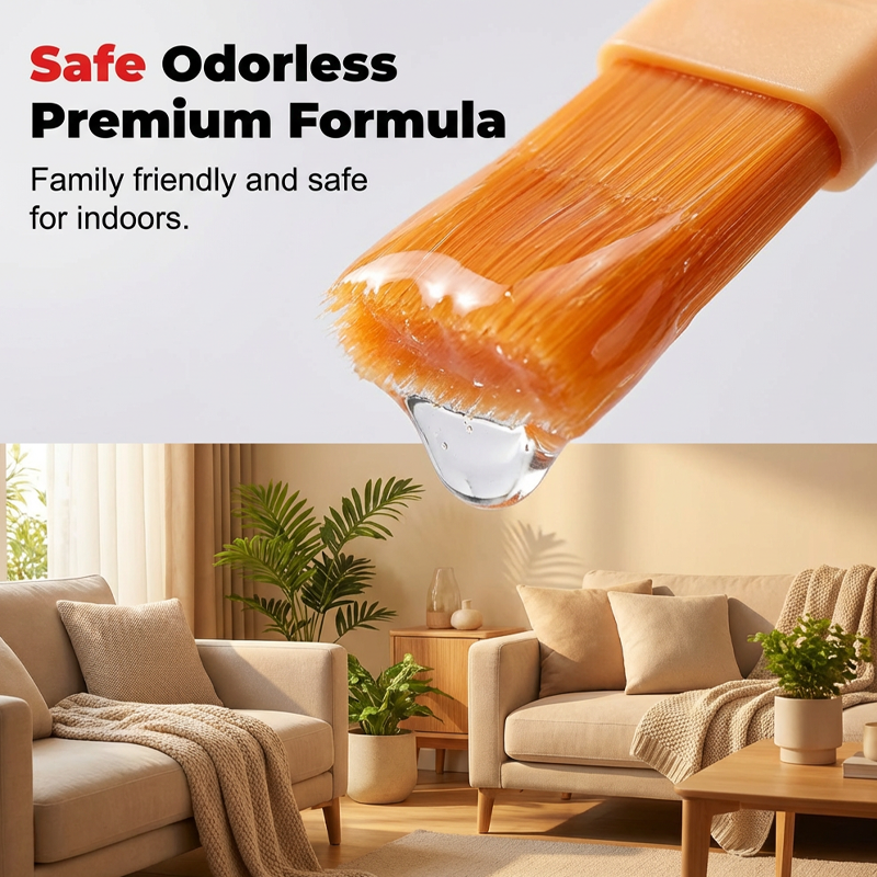 Waterproof Leak Repair Compound with Brush