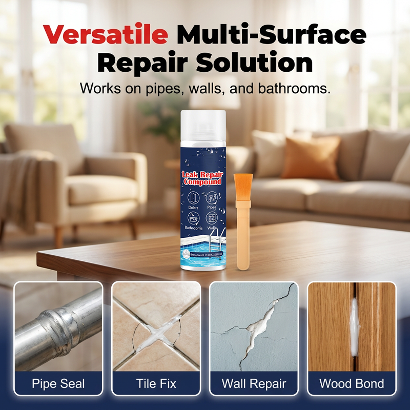 Waterproof Leak Repair Compound with Brush