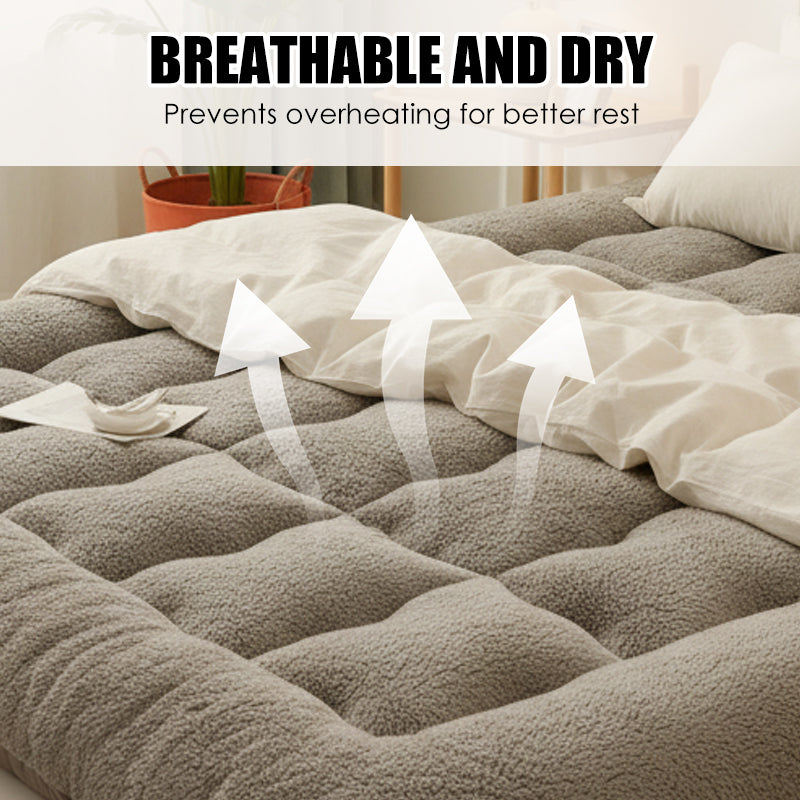 🛏️ 50% OFF NOW! 🔥 Supportive & Warm Thick Bed Mattress Pad – Plush Comfort, Deep Pocket Fit & Machine Washable for a Cozy Sleep 🛌