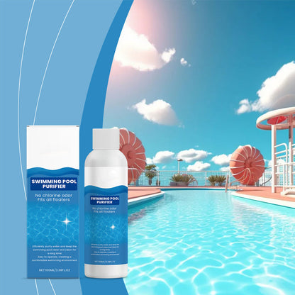 🥳2026 HOT SALE🥳💞50K+ SOLD!💥✨🧪 50% OFF! Fast Pool Purifier – Eliminates bacteria & algae instantly. No overpowering chlorine odor. Keeps water crystal clear for days. Perfect for home pools. 🏡🩵