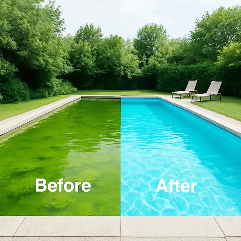 🥳2026 HOT SALE🥳💞50K+ SOLD!💥✨🧪 50% OFF! Fast Pool Purifier – Eliminates bacteria & algae instantly. No overpowering chlorine odor. Keeps water crystal clear for days. Perfect for home pools. 🏡🩵