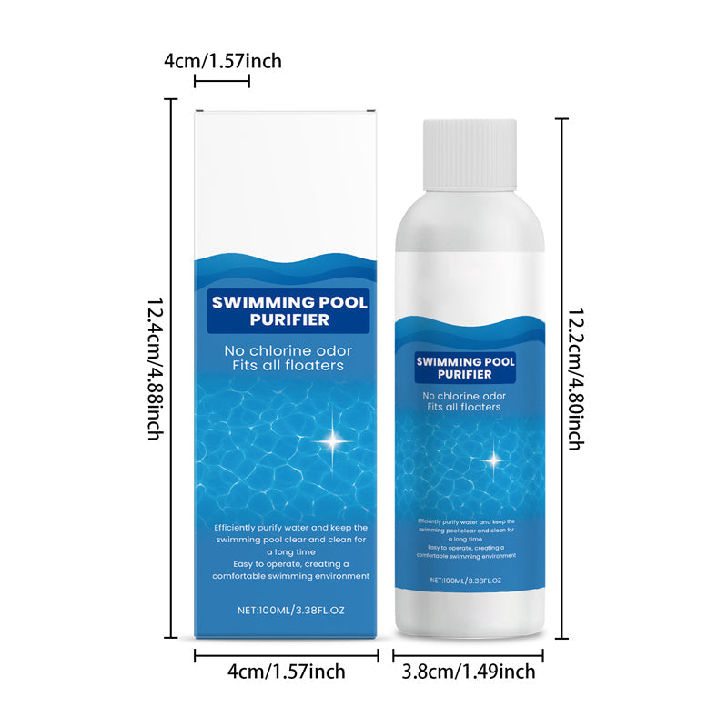 🥳2026 HOT SALE🥳💞50K+ SOLD!💥✨🧪 50% OFF! Fast Pool Purifier – Eliminates bacteria & algae instantly. No overpowering chlorine odor. Keeps water crystal clear for days. Perfect for home pools. 🏡🩵