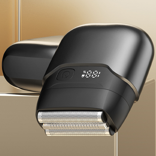 Portable Triple-Blade Foil Electric Shaver for Men