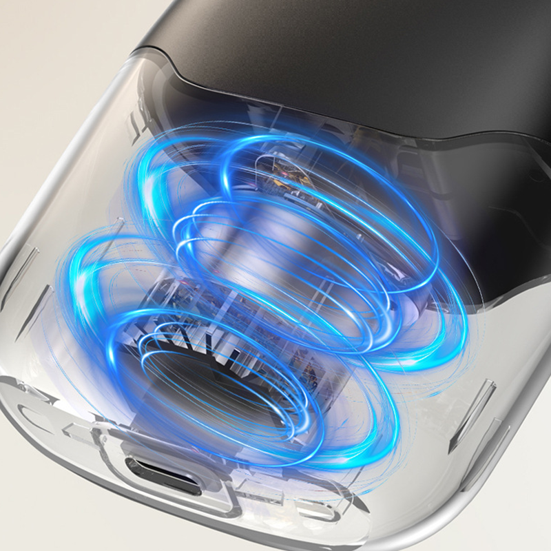 Portable Triple-Blade Foil Electric Shaver for Men