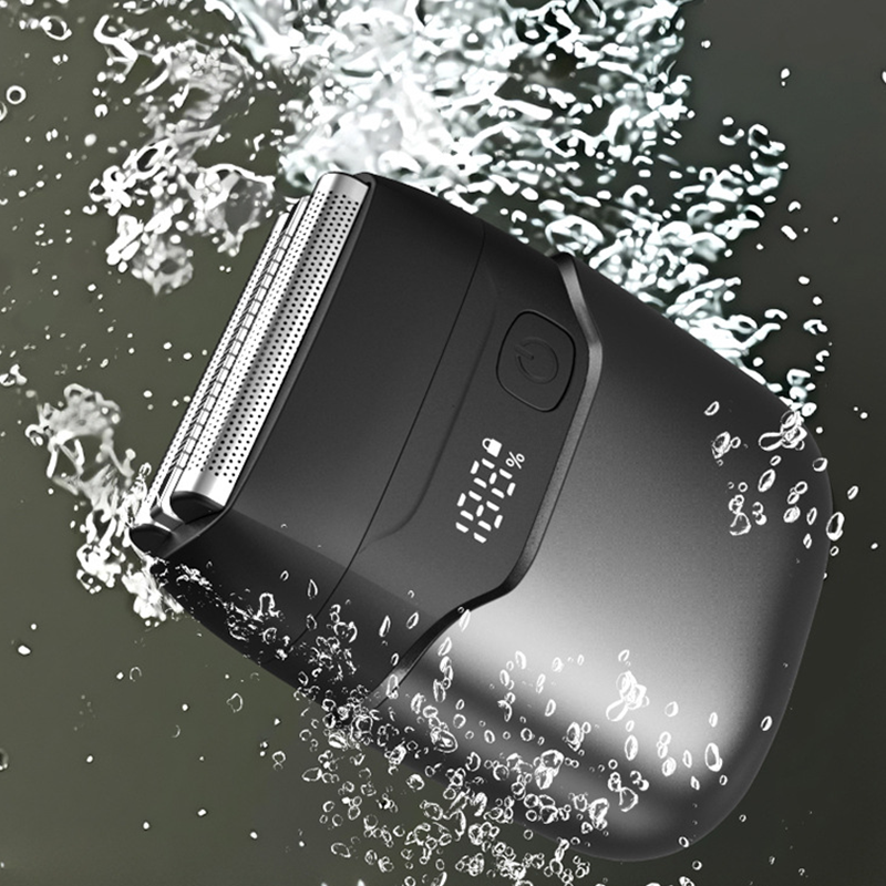 Portable Triple-Blade Foil Electric Shaver for Men
