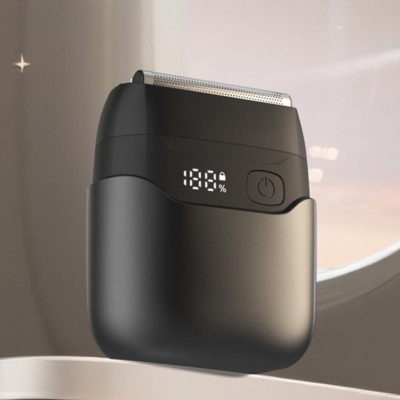 Portable Triple-Blade Foil Electric Shaver for Men