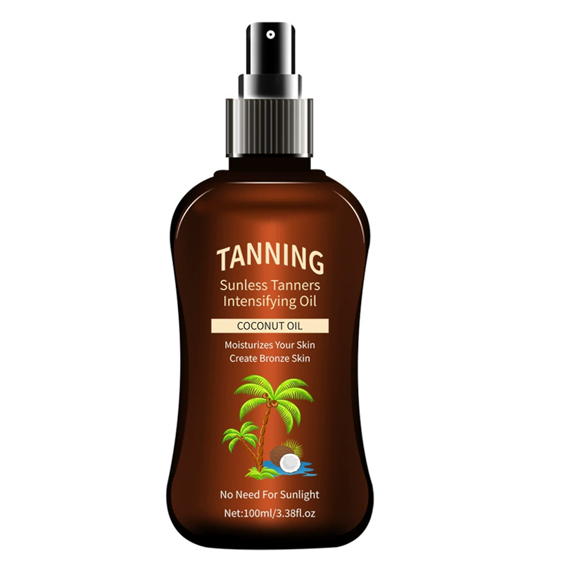 🏖️Summer Hot Sale - ONLY ￡12.99!!⚡50K+ SOLD!🌞Sunless Tanning Oil with Coconut Oil