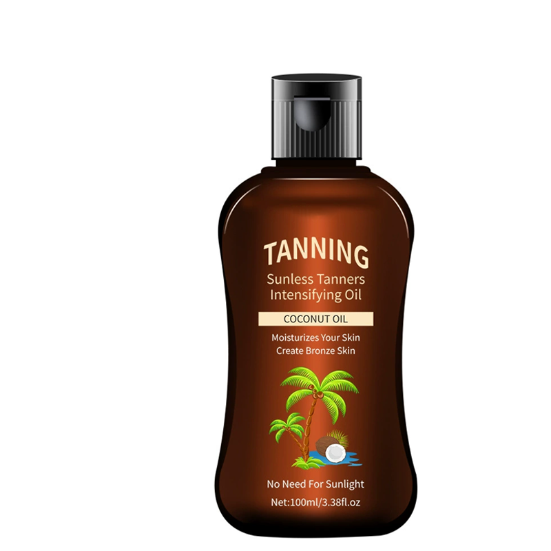 🏖️Summer Hot Sale - ONLY ￡12.99!!⚡50K+ SOLD!🌞Sunless Tanning Oil with Coconut Oil
