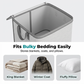 🛍️ Final 3 hours Special Price £9.99! 🏆 Large Collapsible Storage Bag with Handles – Spacious Capacity, Foldable Design & Sturdy Carry Handles 📦
