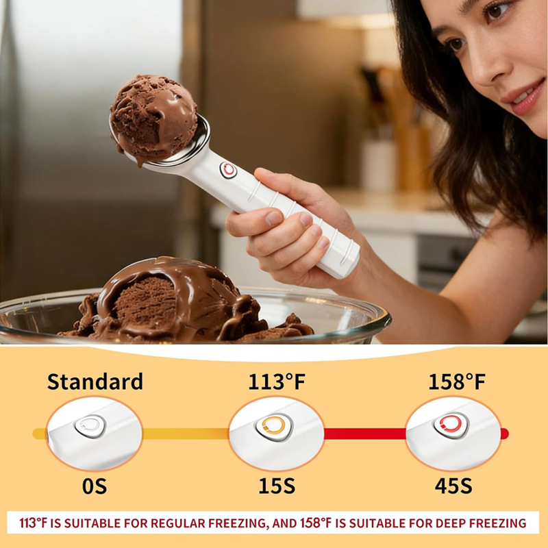 🔥 Hot sale 50% OFF🔥Electric Self-Melting Ice Cream Spoon