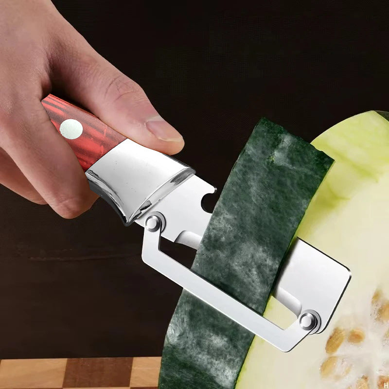 🥒 LIMITED TIME 49% OFF! ⚡ Thickened Stainless Steel Multi-Peeler – Heavy-Duty, Wide Blade, Bottle Opener 🍺