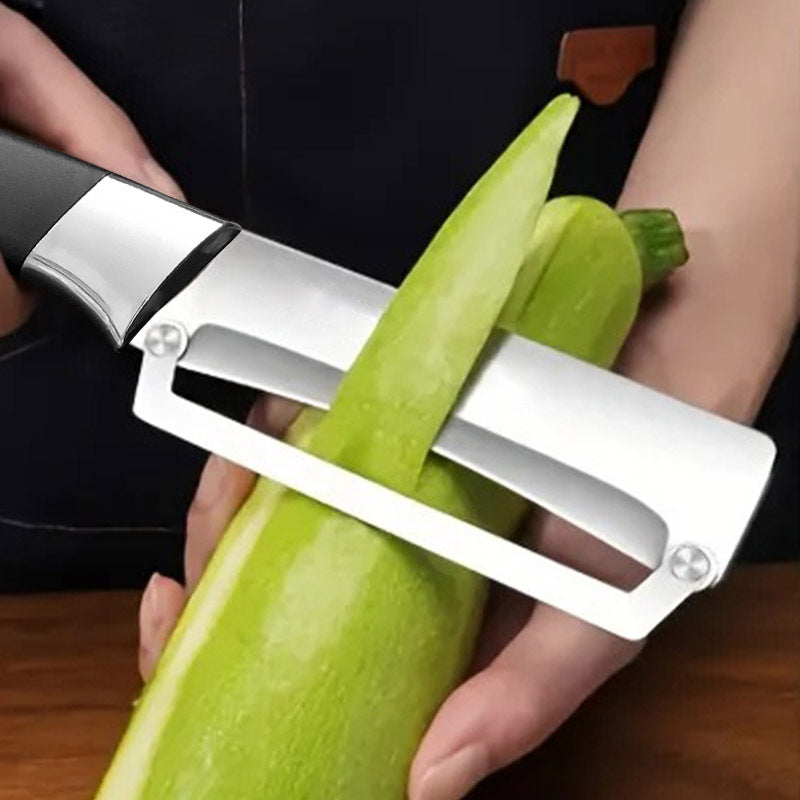 🥒 LIMITED TIME 49% OFF! ⚡ Thickened Stainless Steel Multi-Peeler – Heavy-Duty, Wide Blade, Bottle Opener 🍺