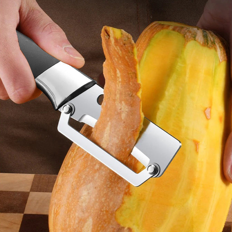 🥒 LIMITED TIME 49% OFF! ⚡ Thickened Stainless Steel Multi-Peeler – Heavy-Duty, Wide Blade, Bottle Opener 🍺
