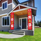 🔥LAST DAY 50% OFF - 🎓Class of 2026 Graduation Banner | Congrats Grad Front Door Porch Decor for Graduation Party (✨Set of 2)