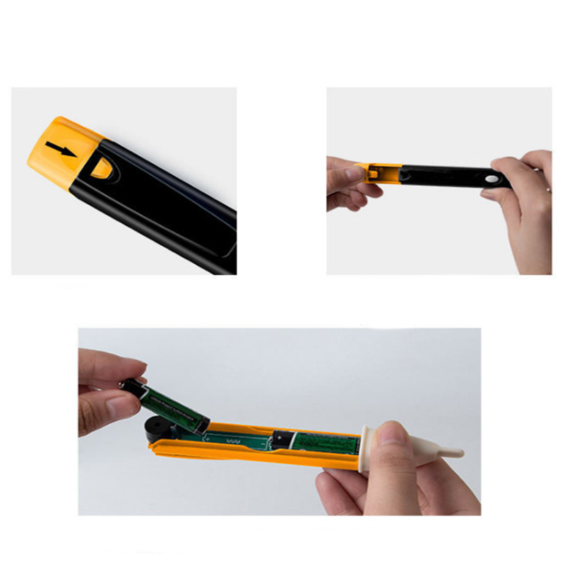 Portable Sound & Light Alarm Inductive Voltage Tester