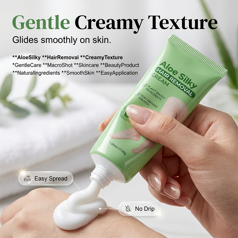 💖2026 Hot Sale💖Gentle Aloe Vera Hair Removal Cream