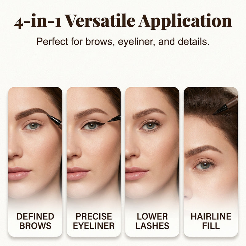 💞LAST DAY-BUY 1 GET 1 FREE:￡9.99!!💞Ultra-Fine Liquid Eyebrow Pen